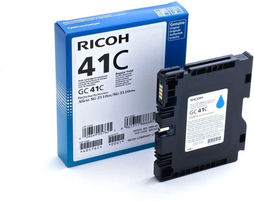 Ricoh 405762 Cyan Ink 2,200 Yield