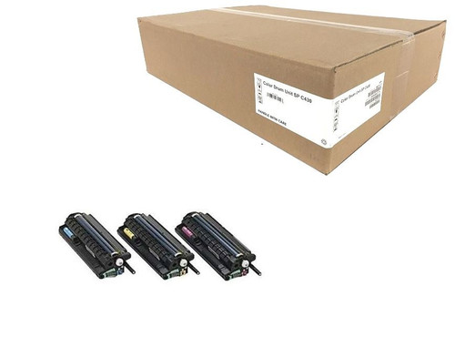 Ricoh 406663 Drum Unit Set Includes 1 Each of C, M and Y - 50000 Each