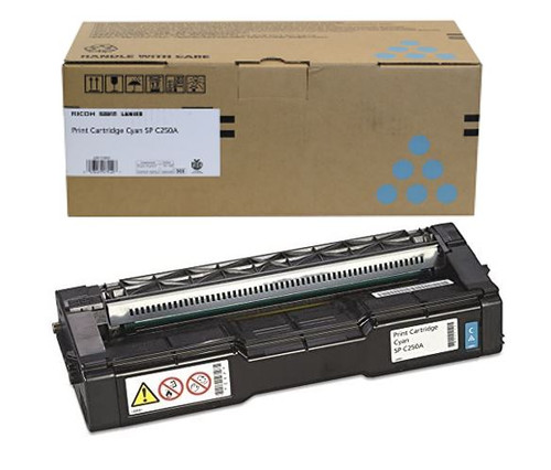 Ricoh 407540 C250A Toner Cartridge Cyan - Yield 2300 Pages