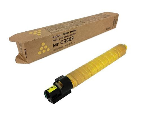 Ricoh 841814 Toner Cartridge Yellow - Yield 18,000 Pages