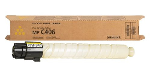 Ricoh 842094 MP C406 Toner Cartridge Yellow - Yield 6000 Pages