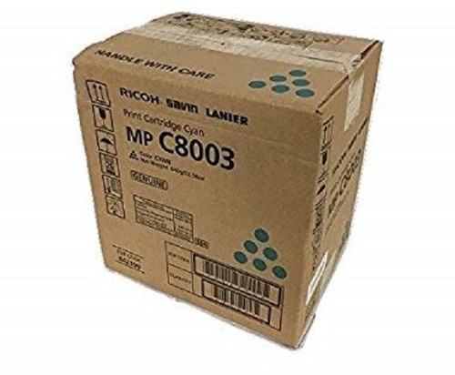 Ricoh 842199 Type MP C8003 Toner Cartridge Cyan - Yield 26,000 Pages