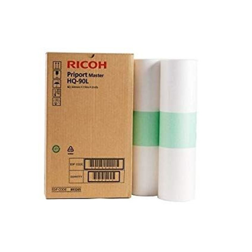 Ricoh 893265 Type HQ90L Thermal Master,  Box of 2