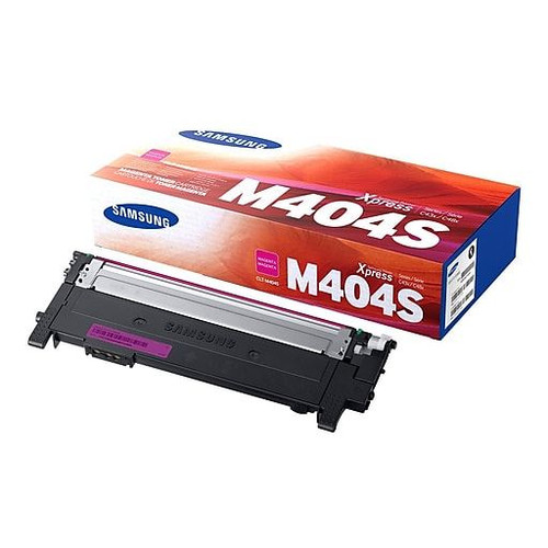 Samsung CLT-M404S Toner Cartridge - Magenta, Yield 1000 Pages