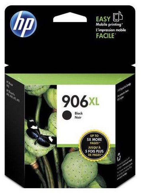 HP T6M18AN, 906XL Ink Cartridge - Black - Yield 1,500 Pages