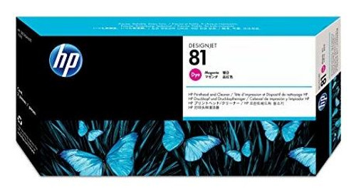 HP C4952A, 81 Printhead and cleaner - Magenta - Yield - 1,000 Pages