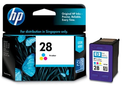 HP C8728A Ink Cartridge - Tri-Color - Yield - 240 Pages