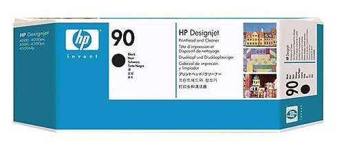 HP C5054A, 90 Printhead and Cleaner - Black