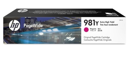 HP L0R14A, 981Y Ink Cartridge - Magenta - Yield - 16,000 Pages