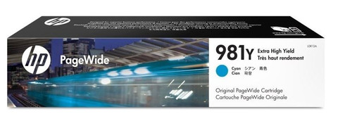 HP L0R13A,981Y Ink Cartridge - Cyan - Yield - 16,000 Pages