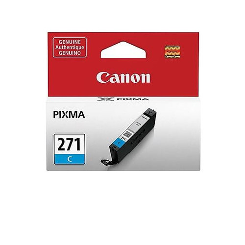 Canon CLI-271 Cyan Ink Cartridge, Standard (0391C001)