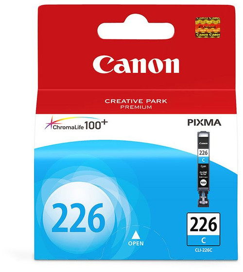 Canon CLI-226 Cyan Ink Cartridge, Standard (4547B001)