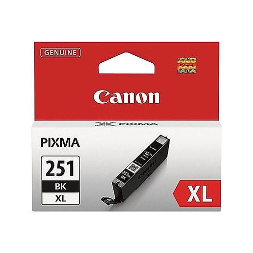 Canon CL-251XL Black Ink Cartridge, High Yield (6448B001)