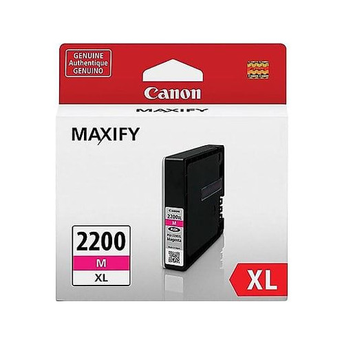 Canon PGI-2200XL Magenta Ink Cartridge, High Yield (9269B001)