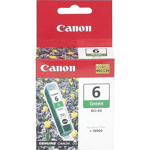 Canon BCI-6 Green Ink Cartridge, Standard Yield, (9473A003)