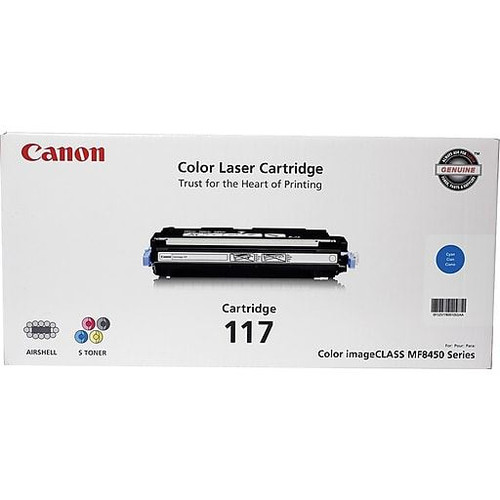 Canon 117 Cyan Toner Cartridge Standard Yield 4,000 (2577B001)
