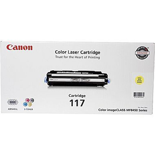 Canon 117 Yellow Toner Cartridge Standard Yield 4,000 (2575B001)