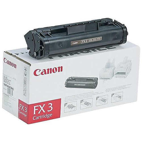 Canon FX3 Black Toner Cartridge, Standard Yield 2700 Pages -1557A002BA