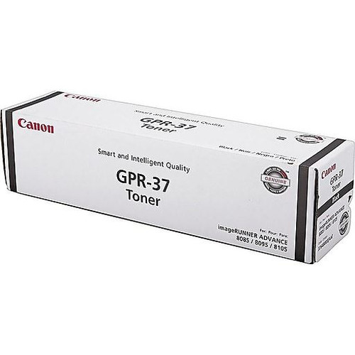 Canon GPR-37 Black Toner Cartridge, Standard Yield 70,000, 3764B003AA