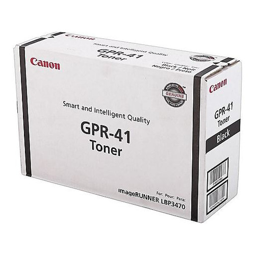 Canon GPR-41 Black Toner Cartridge, Standard Yield, 6,400 (3480B005AA)