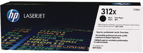 HP CF380X 312X LaserJet Toner Cartridge - Black, High Yield 4400 Pages