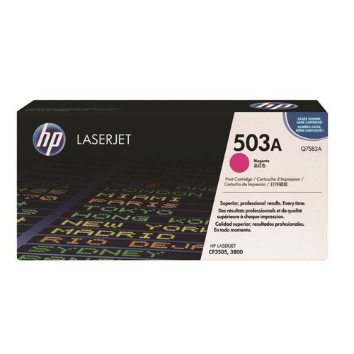 HP 503A Magenta Original LaserJet Toner Cartridge, Q7583A