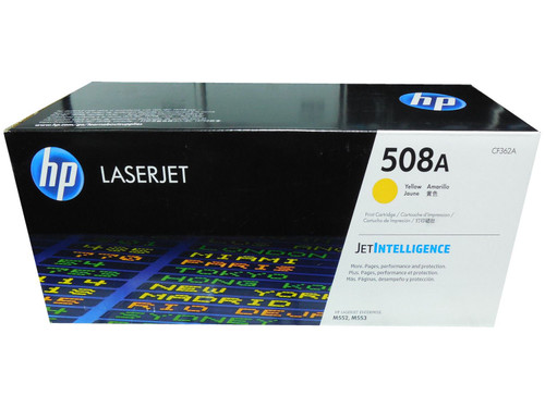 HP CF362A - 508A Toner Cartridge, Yellow, Yield 5000 Pages