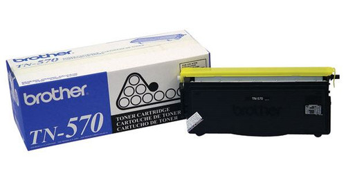 Brother TN570 High Yield Toner Cartridge - Black - Yield 6500 Pages