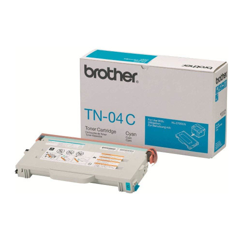 Brother TN04C Toner Cartridge - Cyan - Yield 6600 Pages