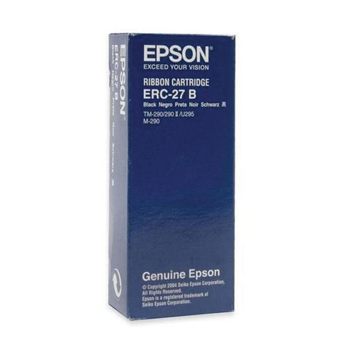 Epson ERC-27B Black Ribbon Cartridge 1M Yield