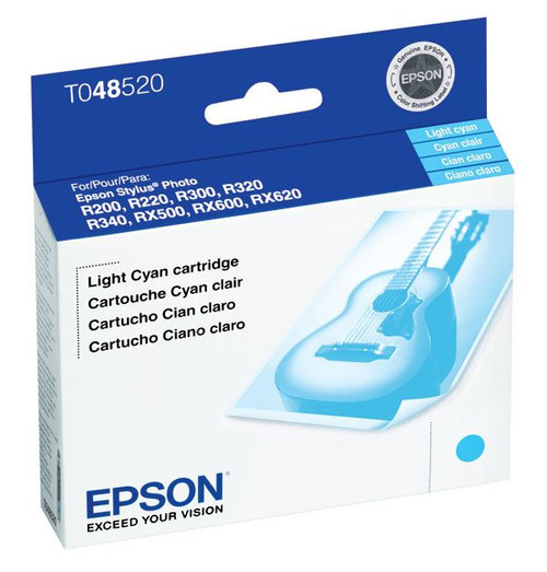 Epson T048520 48 Light Cyan Ink 430 Yield