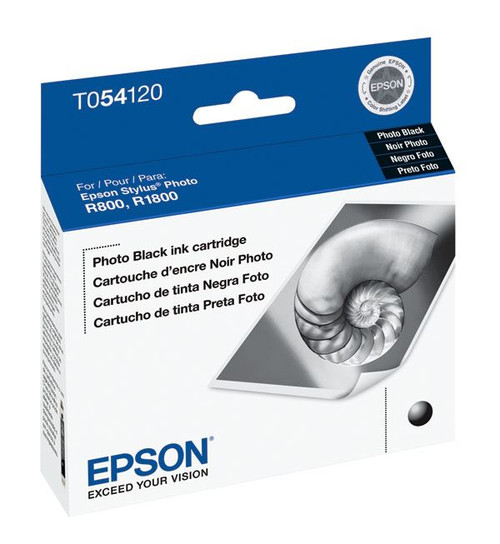 Epson T054120 Photo Black UltraChrome Hi-Gloss Ink 400 Yield