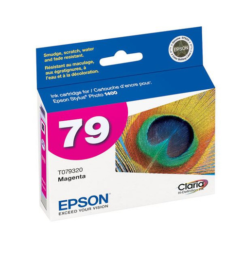 Epson T079320 79 Magenta Claria Hi-Definition High Capacity Ink 800