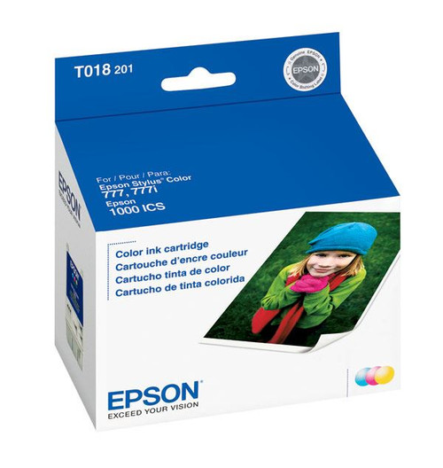 Epson T018201 Color Ink 300 Yield