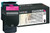 Lexmark C544X2MG Toner Cartridge - Magenta - Yield -  4000 Pages
