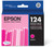 Epson T124320 124 Magenta - Ultra Moderate Capacity Ink 200 Yield