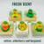 Assorted Leprechaun Suds kids soap bars with rubber duck toppers, handmade vegan soap in green and gold swirl design