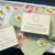 Daisies & Poppies vegan handmade soap bar with poppy seeds, olive oil and shea butter botanical soap with pink swirl top