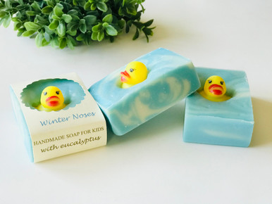 Kids Soap  Snowman Poop Soap — Handmade Natural Beauty