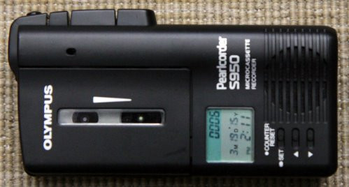 Olympus Pearlcorder S950 Microcassette Recorder - VOXEAGLE EQUIPMENT