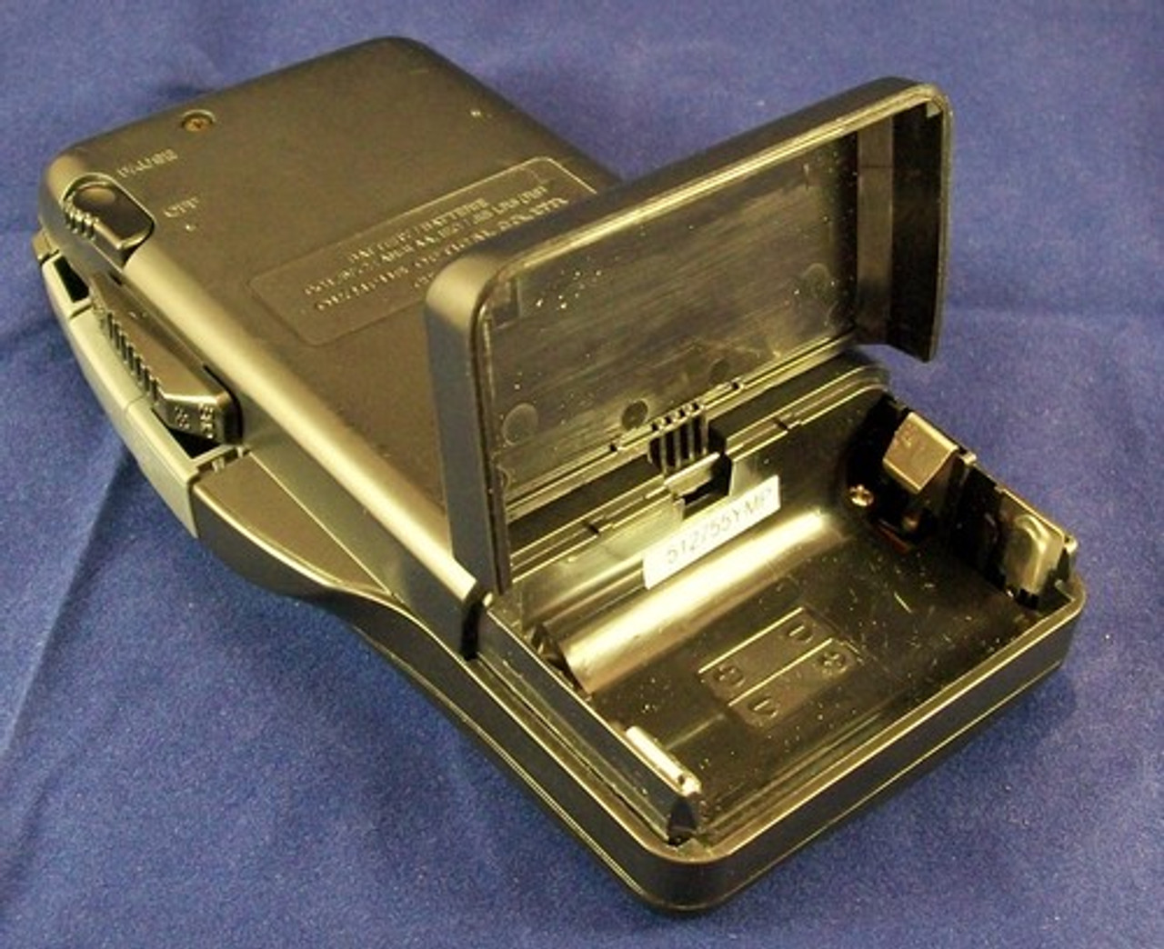 Olympus Pearlcorder S-701 Handheld Micro Cassette Voice Recorder battery compartment