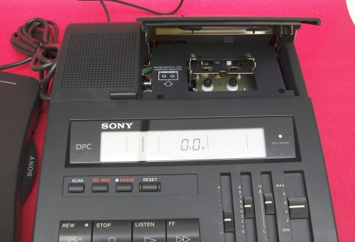 SONY BM-890 Microcassette display