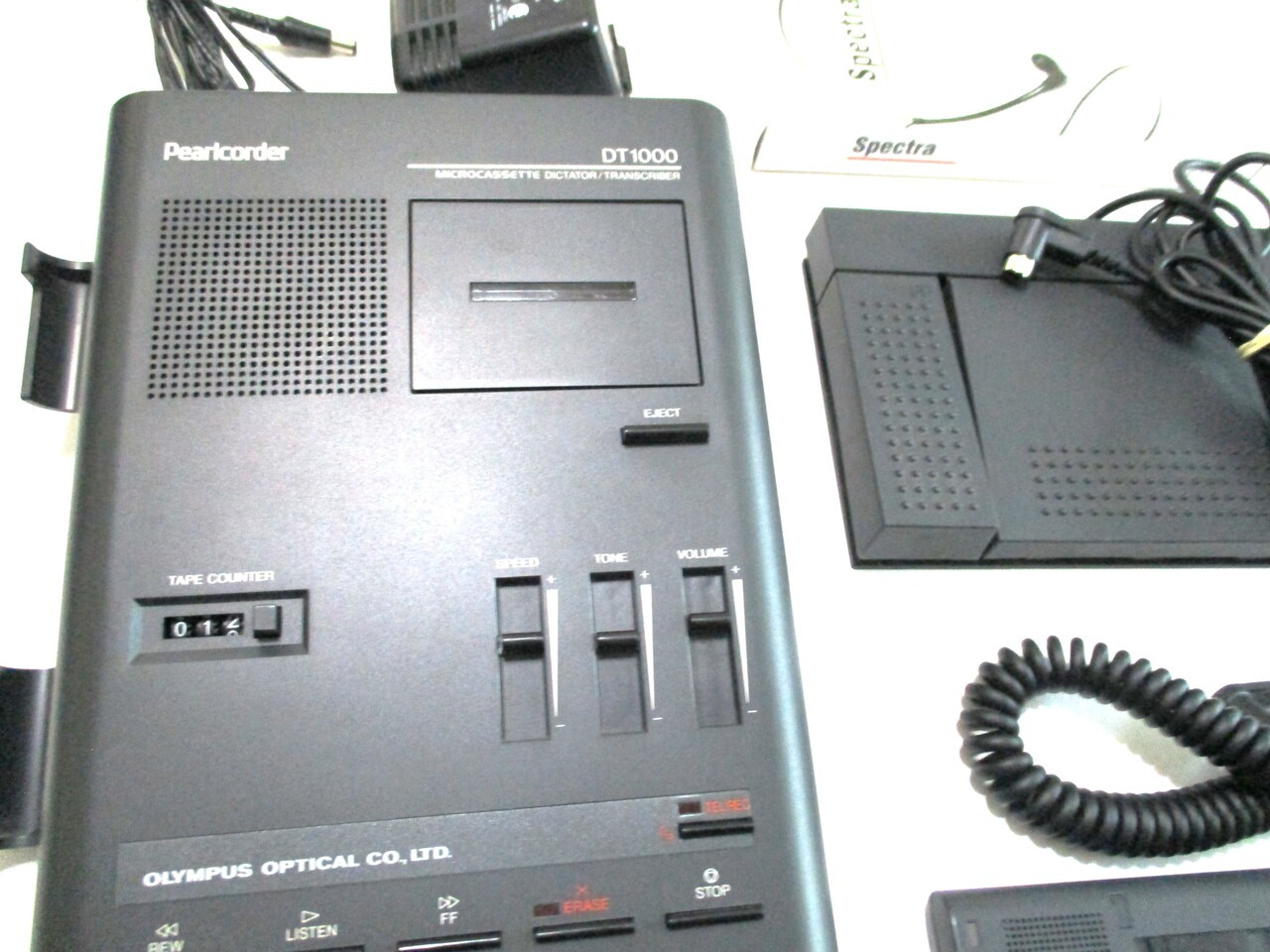 Olympus Pearlcorder DT1000 Micro Cassette Transcriber