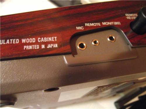 Panasonic RR-950 Microcassette Transcriber connections