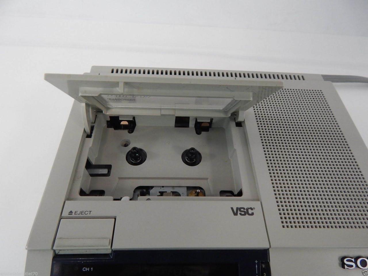 Sony Bm-147 Court Conference Cassette Transcriber Four Channels