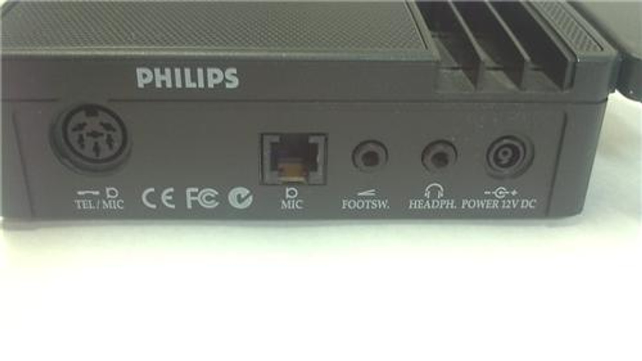 Philips Lfh 725 Minicassette Mini cassette Dictation Machine connections
