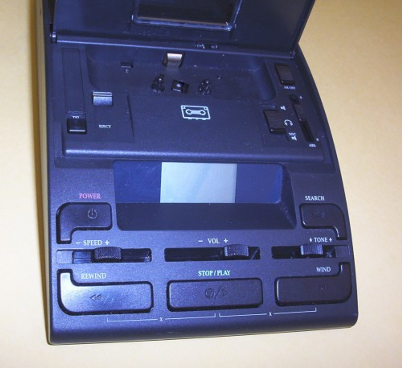 Philips Lfh 725 Minicassette Mini cassette Dictation Machine Cassette Compartment