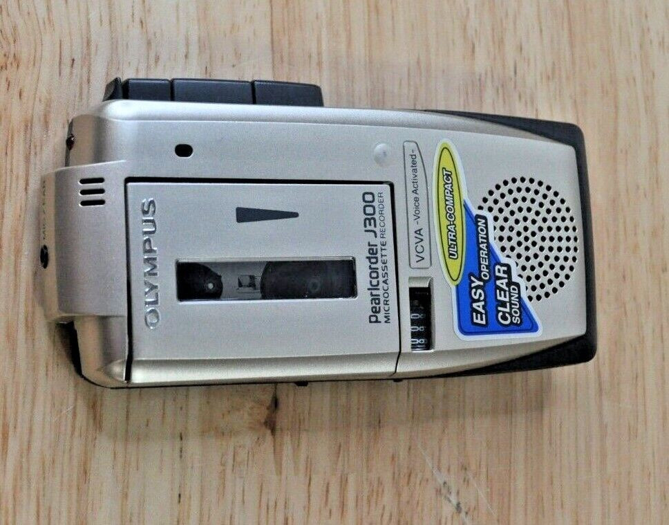 Olympus Pearlcorder J300 Microcassette Recorder - VOXEAGLE EQUIPMENT