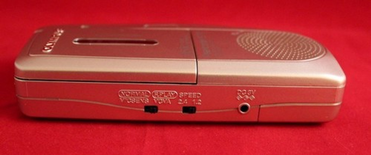 Olympus Pearlcorder S711 Microcassette  Voice Recorder controls