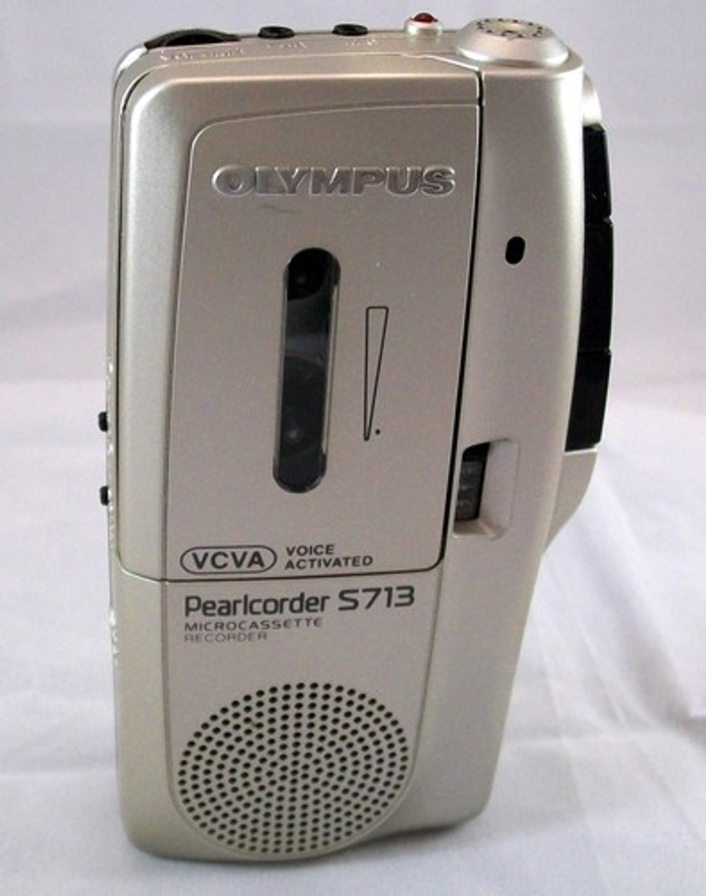 Olympus Pearlcorder S713 Microcassette Voice Recorder Voice Activated